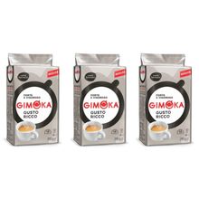 Кофе молотый Gimoka Gusto Ricco 250 г, 3 шт
