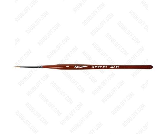 DD13R - Кисть круглая №1 из колонка микс Рублев