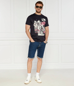 Футболка ABSTRACT GUESS - темно-синий(M4YI02 I3Z14)