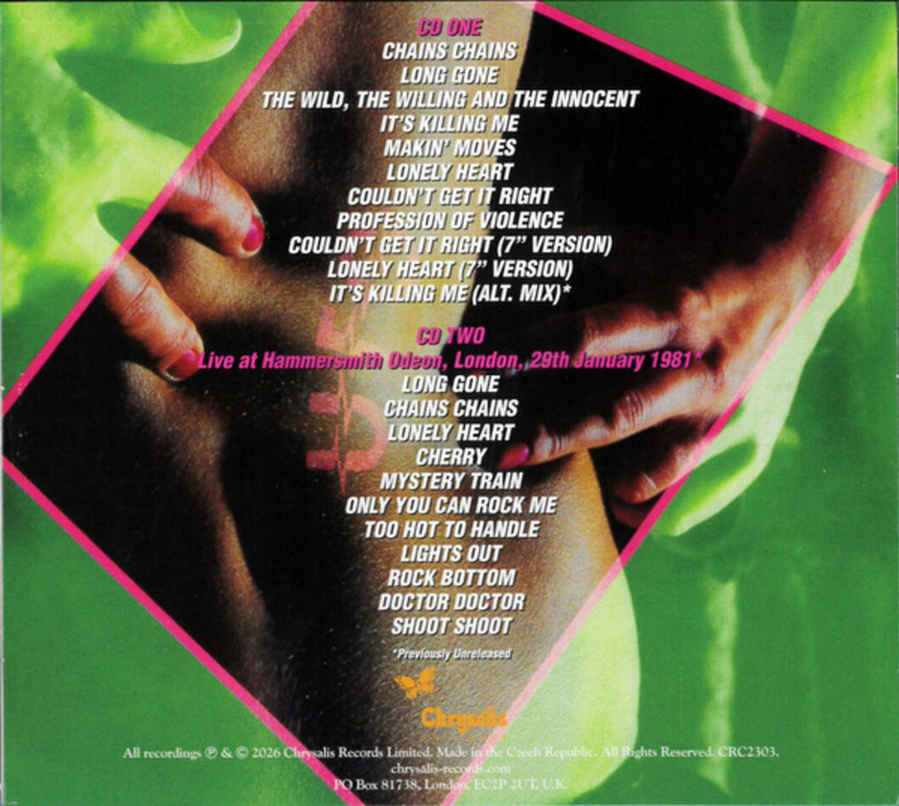 UFO / The Wild, The Willing And The Innocent (Deluxe Edition)(2CD)