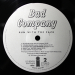 Bad Company / Run With The Pack (LP)