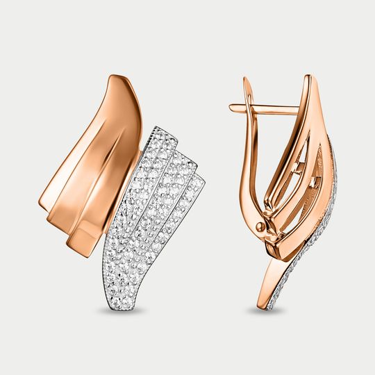 Серьги золотые