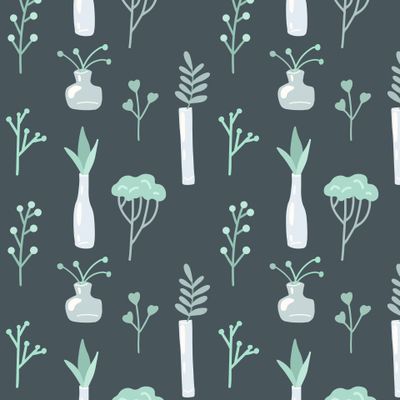 Весенние букеты на тёмном