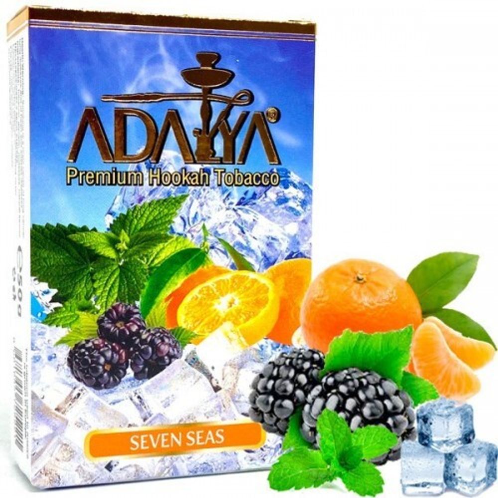 Adalya Seven Seas (Черника Апельсин Мята) 50г
