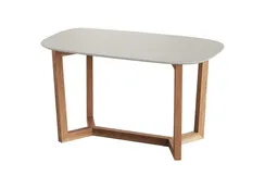 Стол обеденный Cross 2 140*80 см (дымка, бук)