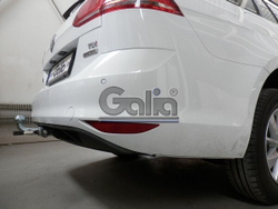 Фаркоп оцинкованный Galia V073C для Volkswagen Golf VII универсал 2WD/4WD 2013-(паспорт и сертификат в комплекте)(без электрики)