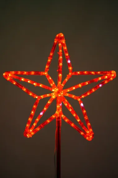 Макушка Кремлевская Эконом 50 см. для елей высотой от 3 до 5 м., красная, Green Trees (krem-50red)