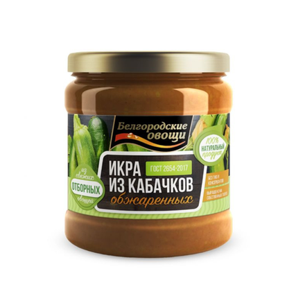 Икра из кабачков Белгородские овощи 450 гр.