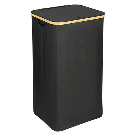 Корзина для белья 41х35х74см Smart Solutions Neat Tall черная