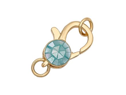 Карабин 16мм, перламутр