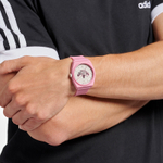 Adidas Originals Wrist Watch Quartz Movement Resin Strap 38mm White Dial Unisex