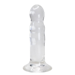 Прозрачный фаллоимитатор на присоске 16см Adrien Lastic Alive Gallant Jelly Dildo