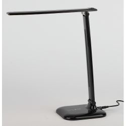 Настольный светильник ЭРА NLED-462-10W-BK светодиодный черный | Светодиодные настольные лампы