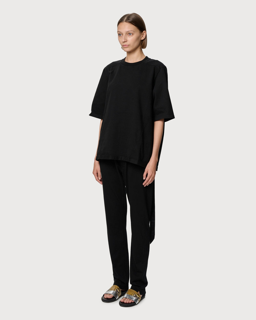 RICK OWENS DRKSHDW ФУТБОЛКА ЖЕНСКАЯ HOLYWOOD WALRUS