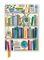 Bloknot \ Блокнот \ Notebook Georgia Breeze: Bookshelves (Foiled Blank Journal)