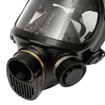 Маска панорамная БРИЗ-4301М (ППМ-88), чёрная, средняя