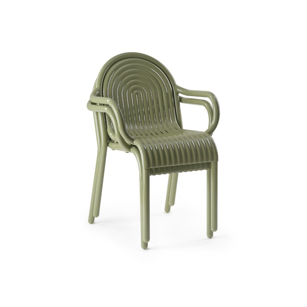 Стул Groove Arm Moss