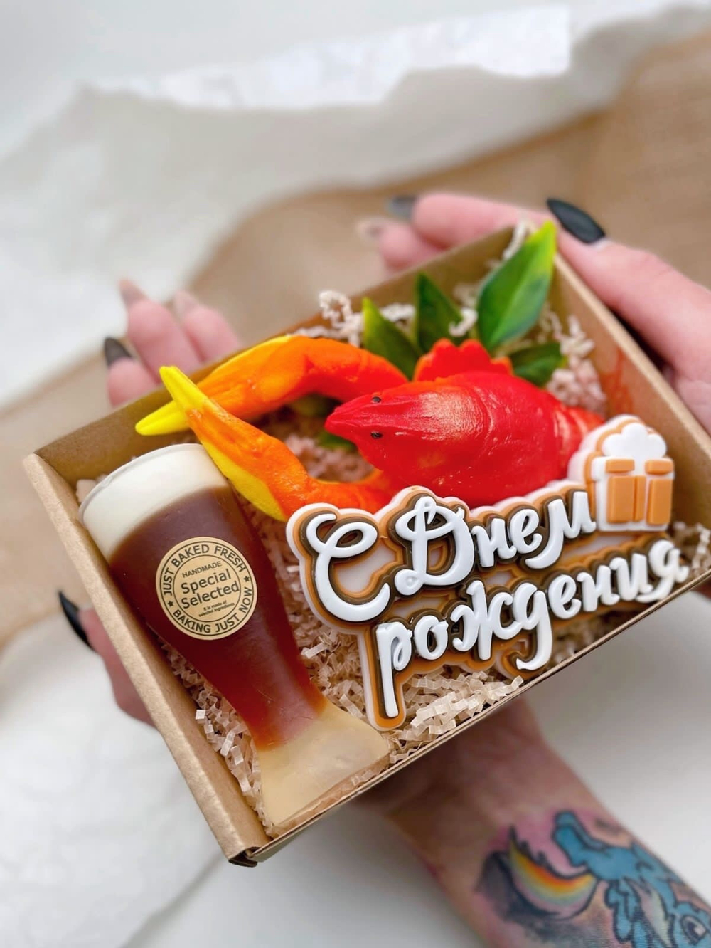 Набор мыла «Пиво и раки»