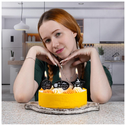 Свечи на пиках Приколы женские 3шт