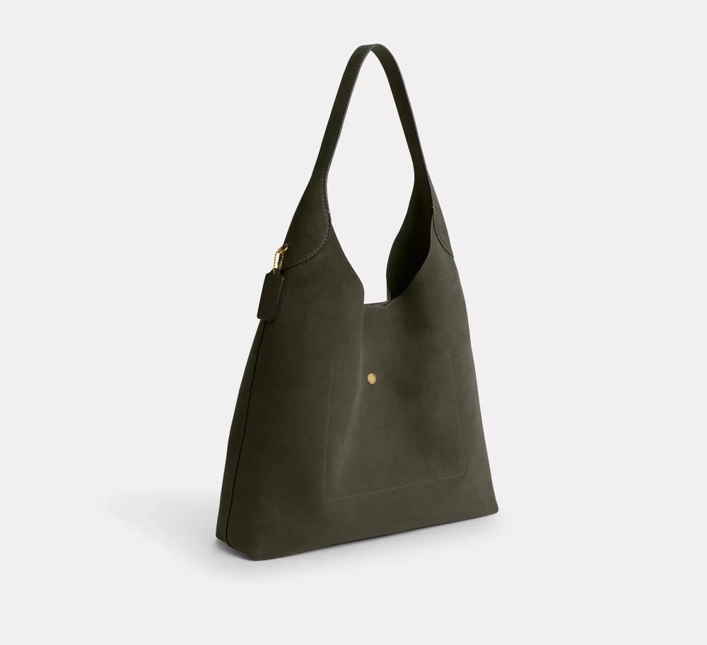 COACH СУМКА ЧЕРЕЗ ПЛЕЧО BROOKLYN 39, ОЛИВКОВЫЙ