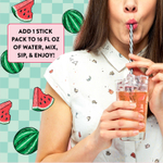 Legendairy Milk, She's Thirsty®, смесь электролитов с кокосовой водой, арбуз, 18 пакетиков по 7,8 г (0,28 унции)