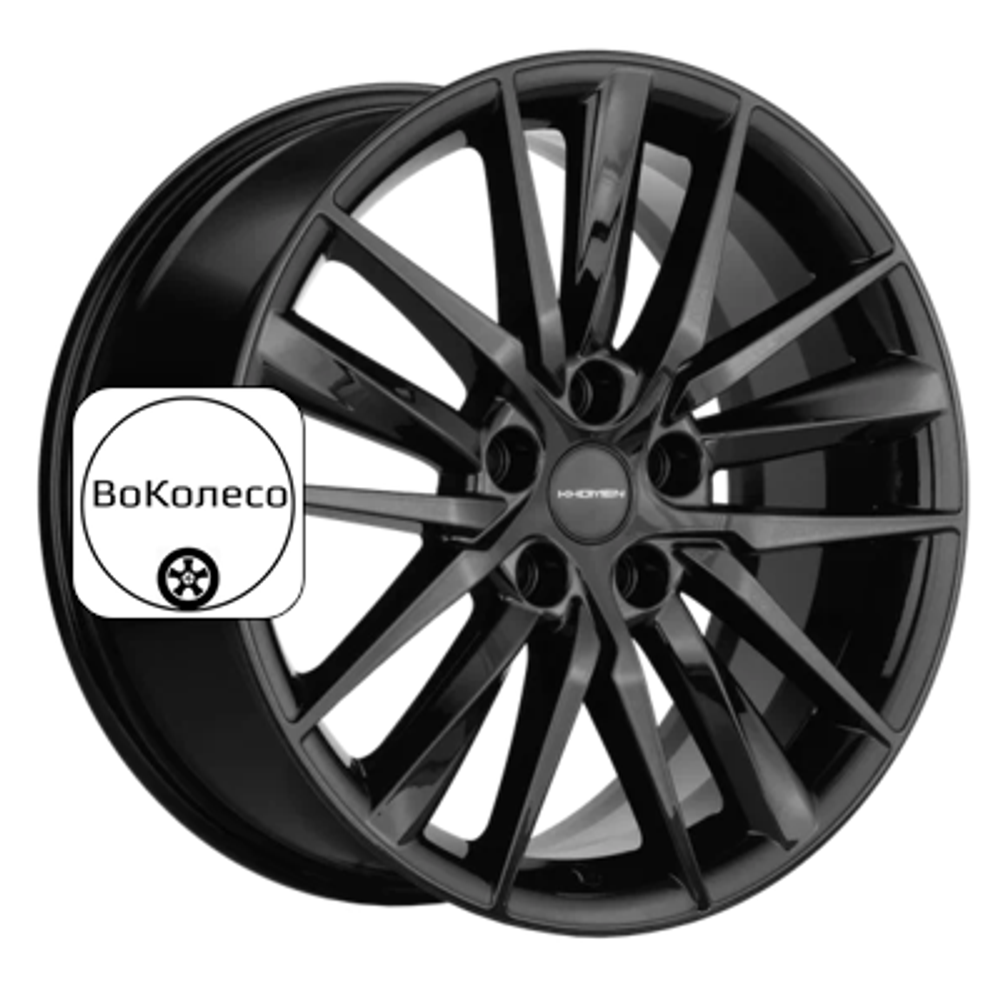 8x18/5x108 ET47 D60,1 KHW1807 (Chery Tiggo 8/8 Pro) Black Khomen Wheels