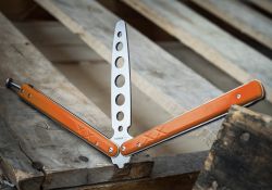 Нож Boker 01BO699SOI Balisong Trainerфотография - 5