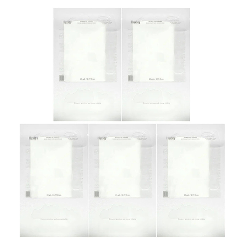 Huxley, Secret of Sahara Beauty Mask, для сияния и яркости, 5 шт., По 23 мл (0,77 жидк. унц.)