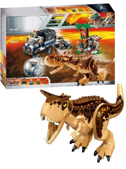 Конструктор Побег в гиросфере от карнотавра 593 детали 10926