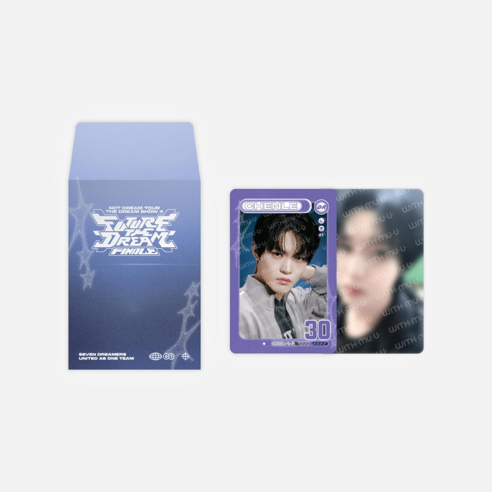 (ПРЕДЗАКАЗ) товары NCT DREAM - THE DREAM SHOW 4 : FUTURE THE DREAM TOUR OFFICIAL MD RANDOM TRADING CARD