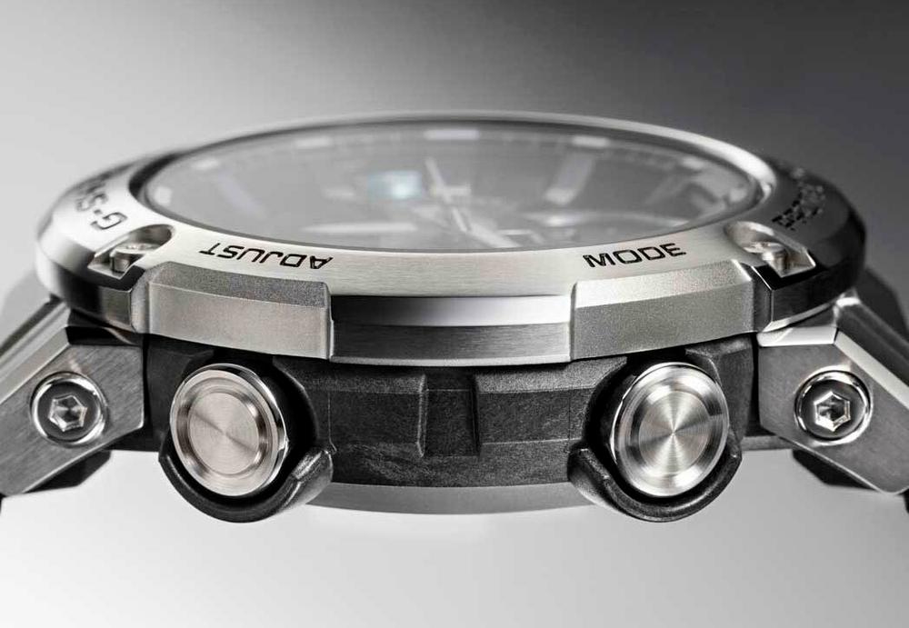 Японские наручные часы Casio G-SHOCK GST-B200D-1AER с хронографом