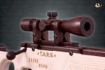 Снайперская винтовка AWP от TARG - деревянный конструктор, сборная модель, 3d пазл