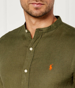 Льняная рубашка POLO RALPH LAUREN - хаки(710906946)