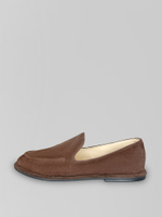 Лоферы CM11 однотонные замшевые