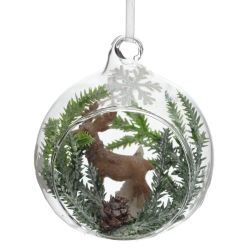 GAEM Украшение новогоднее "Шар", L8 W7 H9 см