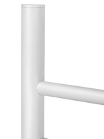 Полотенцесушитель электрический WONZON & WOGHAND BONN, Белый матовый (WW-AL409-MW)