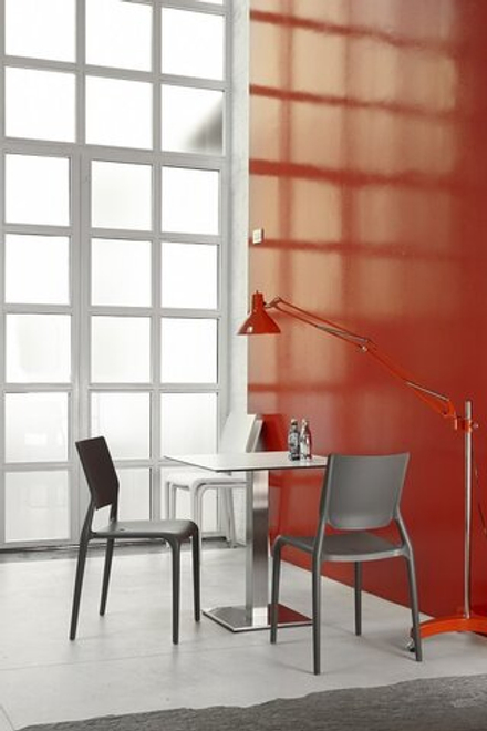 Стул пластиковый Scab Design Sirio, графит