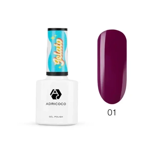 Гель-лак ADRICOCO Gelato №01, (8мл)