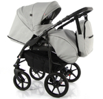 Детская коляска Sevillababy Uno 2 в 1 св.серый экокожа