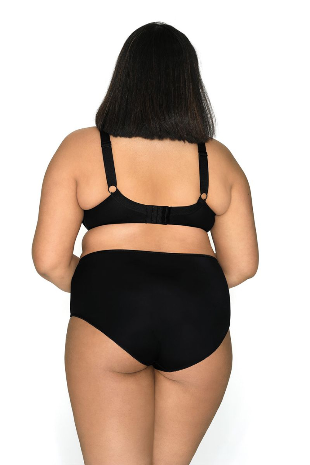 Элегантный бюстгальтер Nori с чашкой на тонком поролоне (Размер: 90E) (Цвет: черный с зеленым)