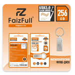 Флеш-накопитель 256 Gb FaizFull U56-256 USB IPX7 металл