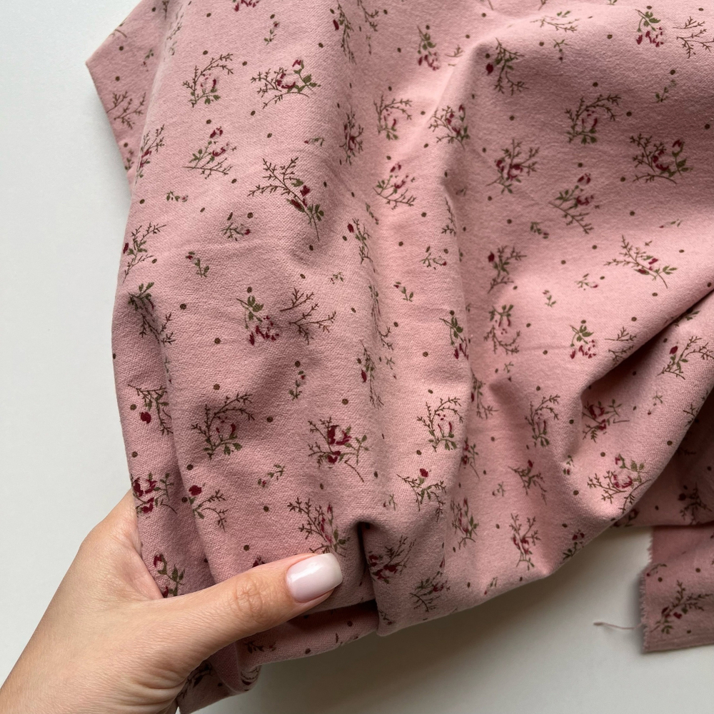 Фланель / теплый хлопок под заказ из КИТАЯ от 25м на цвет!