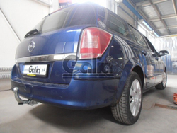 Фаркоп оцинкованный Galia O050A для Opel Astra H универсал 2004-2009(паспорт и сертификат в комплекте)(без электрики)