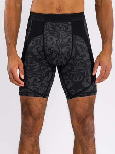 Шорты компрессионные Venum Unmatched Topuria Edition Black/Gold