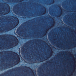 Коврик для ванной Камни 50*80см (голубой)