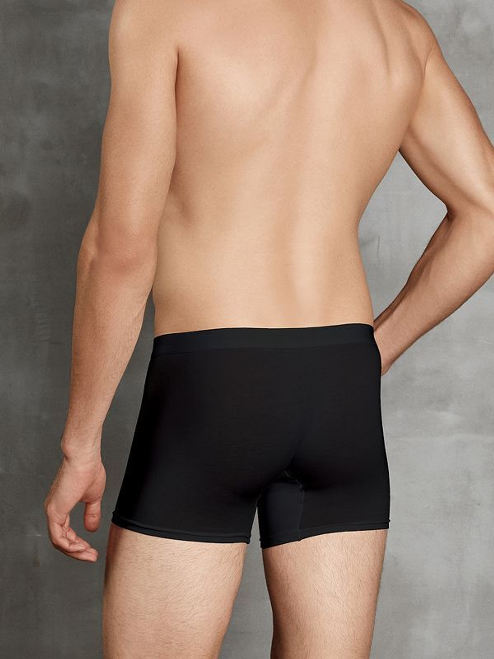 Мужские трусы-боксеры +size Doreanse Cotton Premium (Размер: 5X) (Цвет: черный)