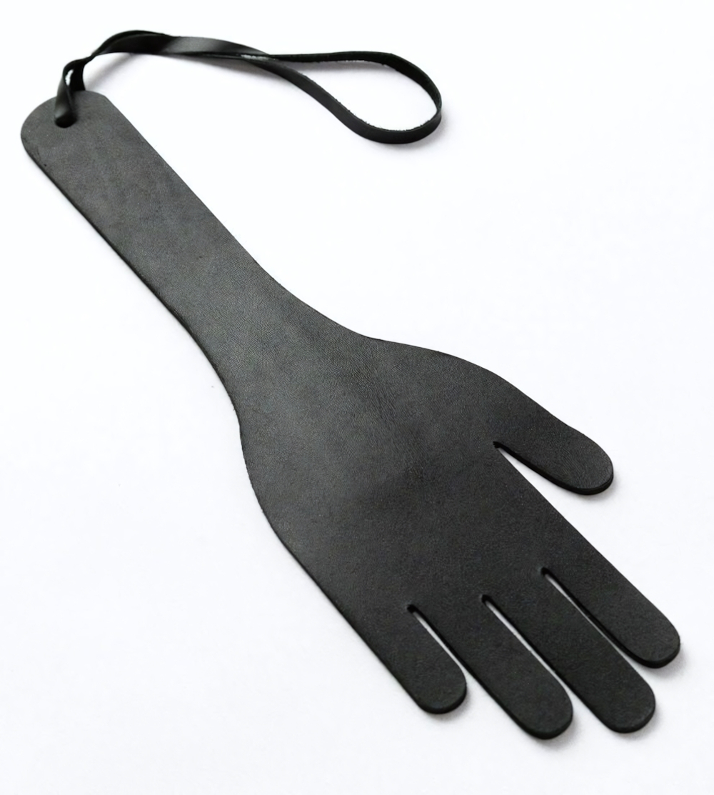 Черный гибкий падлл Рука с петелькой (Цвет: черный)