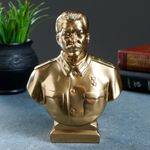 Бюст «Сталин» гипс, большой, 6х15х5 см