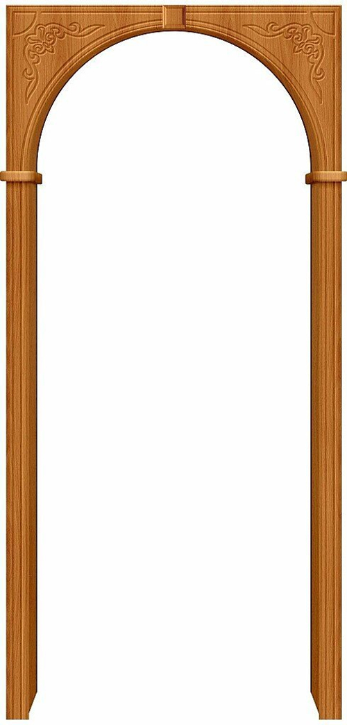 Арки и порталы Муза / Цвет Milano Vero / Двери Браво