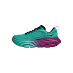 Кроссовки женские HOKA W BONDI 8 Electric Aqua / Black